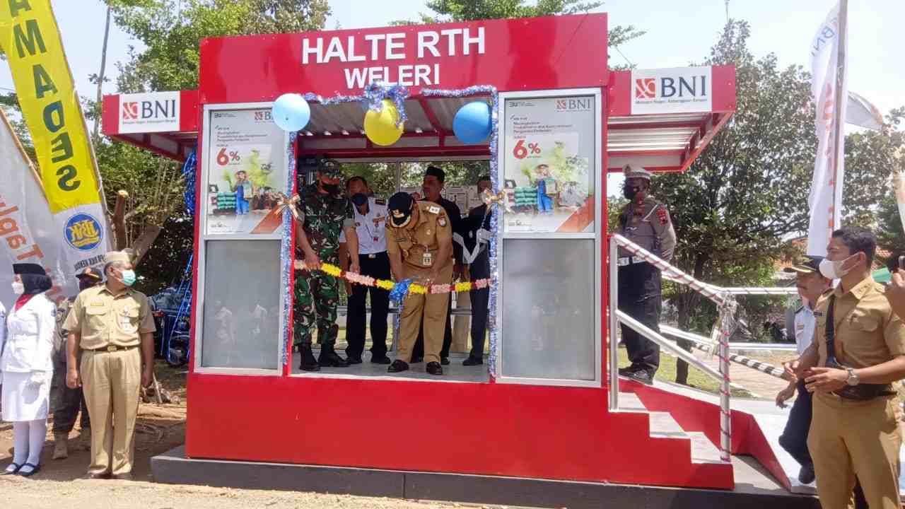 Wakil Bupati Kendal, Launching Perpanjangan Rute BRT Sampai Taman Kota Weleri