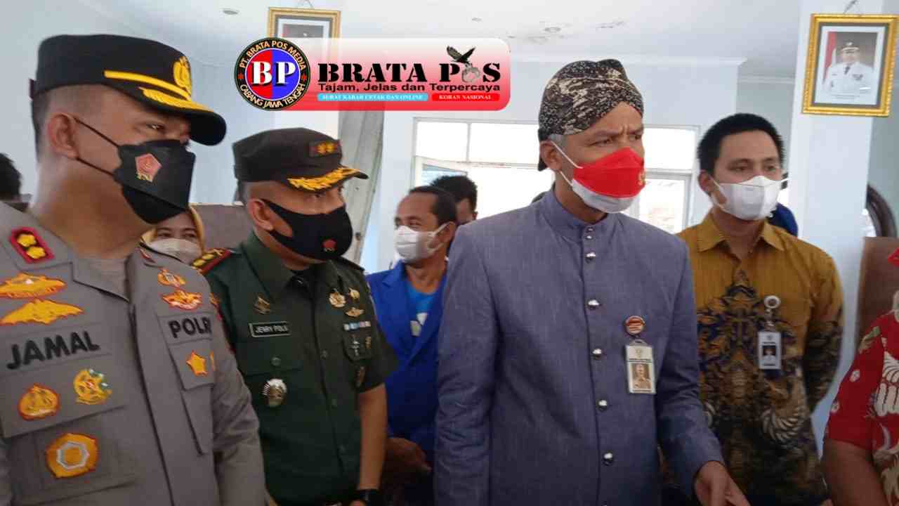 Gubernur Jawa Tengah Ganjar Pranowo Kunjungi SPBN Bandengan