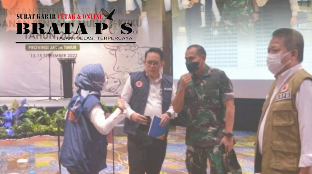 Bimbingan Teknologi Oleh Dinas Peternakan Di Hotel Mercure Darmo Surabaya, Terkait Penanganan PMK