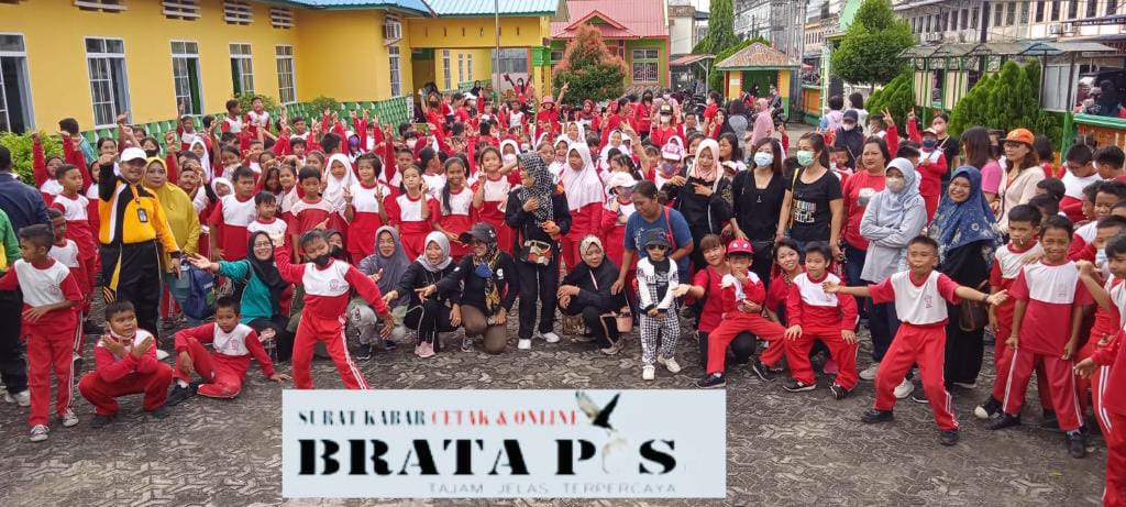 Semarak SD Negeri 01 Tanjungbatu Meriahkan HUT RI Ke-77
