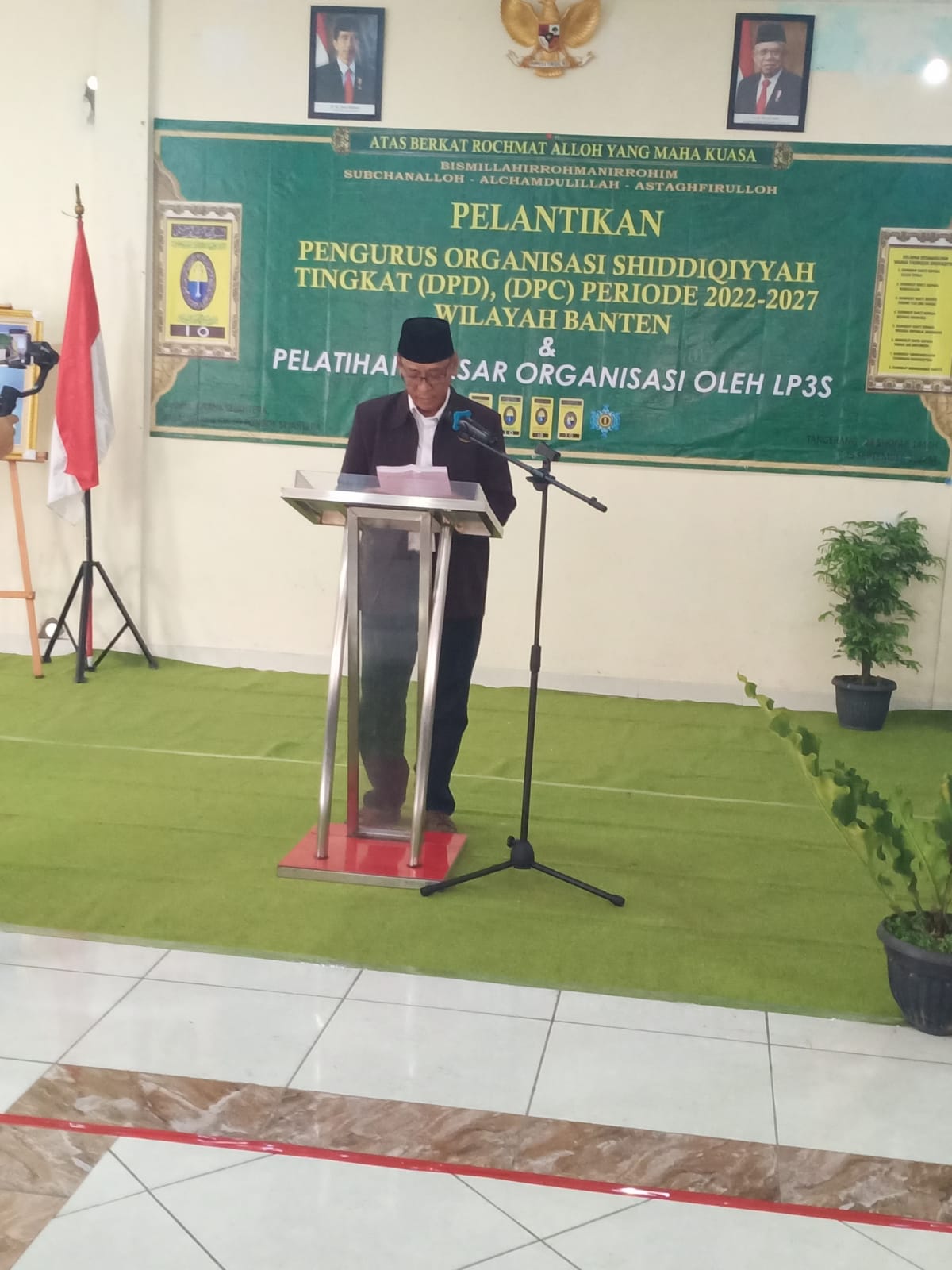 Pelantikan Pengurus Organisasi Shiddiqiyyah DPD Dan DPC Se Banten