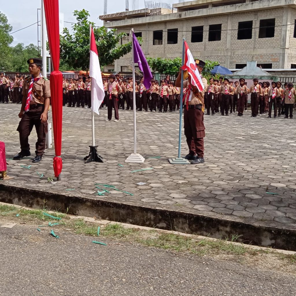 Pelaksanaan Pramuka LT II Kecamatan Bungo Dani Resmi dibuka